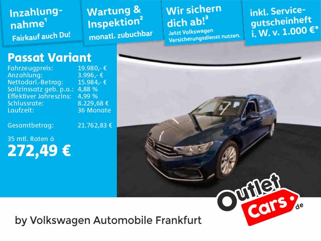 Volkswagen Passat 1.4 TSI GTE Variant