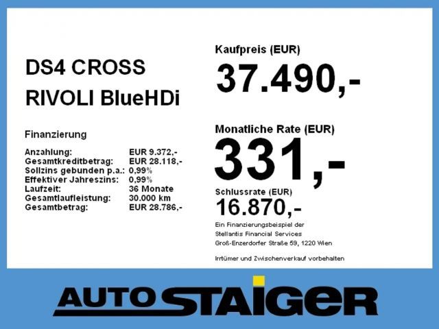 DS DS 4 Crossback BlueHDi Crossback