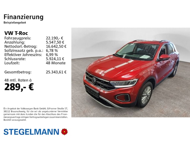 Volkswagen T-Roc 2.0 TDI Life