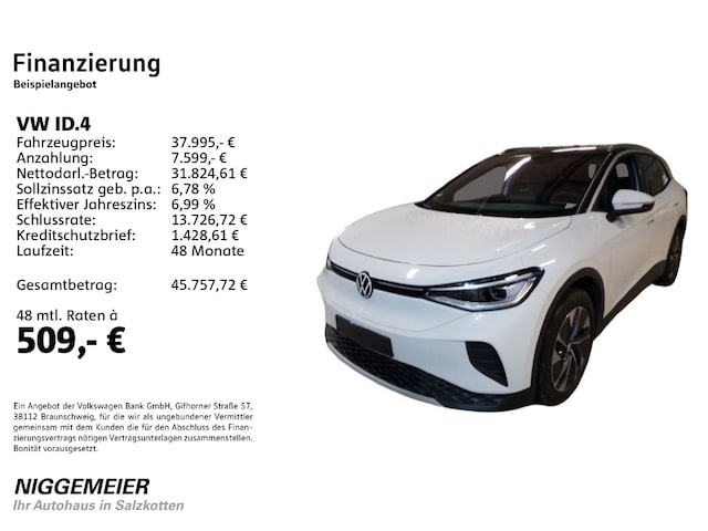 Volkswagen ID.4 77 KWh Performance Pro