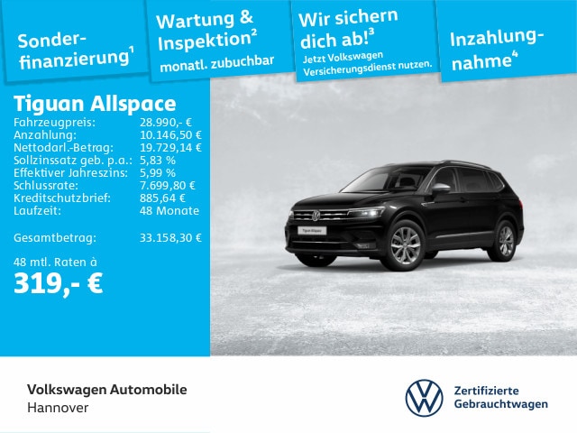 Volkswagen Tiguan 1.5 TSI Allspace DSG Highline