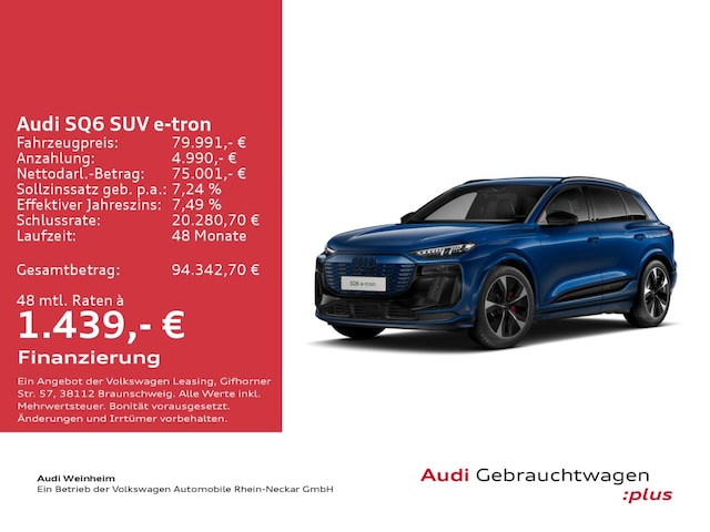 Audi Q6 e-tron Quattro
