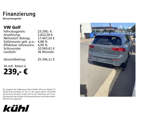 Volkswagen Golf 1.5 TSI Golf VIII