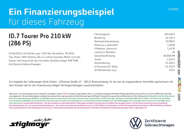 Volkswagen ID.7 IQ.Drive Pro Tourer