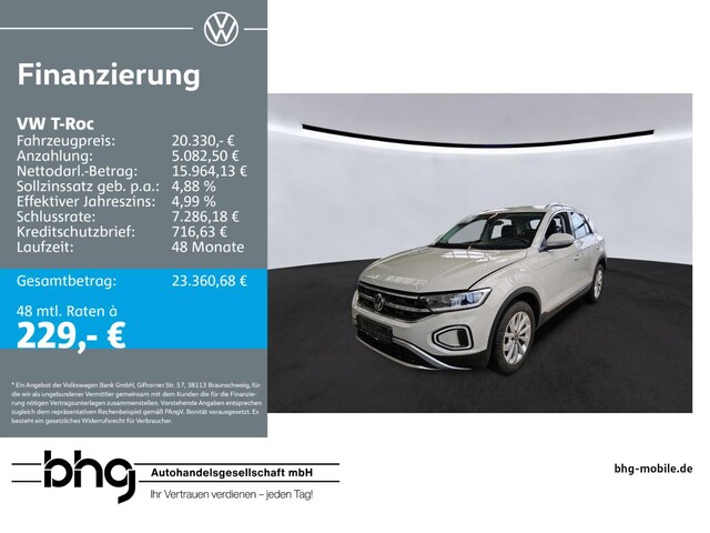 Volkswagen T-Roc 1.0 TSI Style