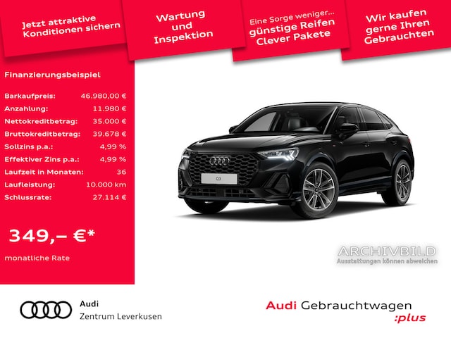 Audi Q3 35 TFSI S-Line S-Tronic Sportback