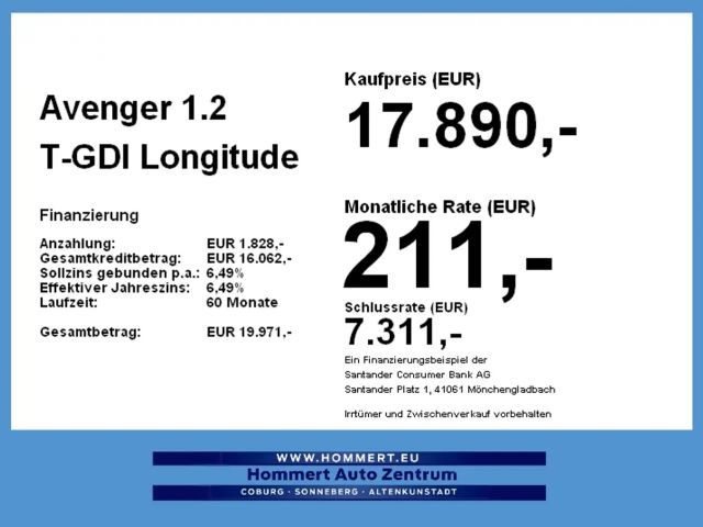 Jeep Avenger Longitude