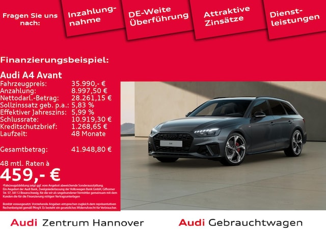 Audi A4 40 TFSI Avant S-Line S-Tronic