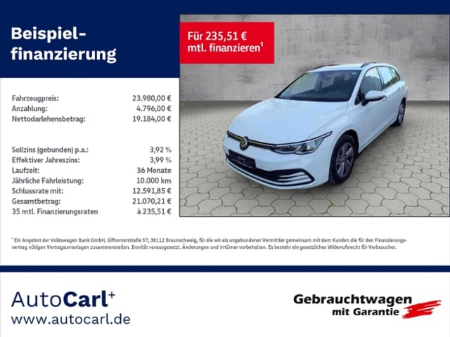 Volkswagen Golf 2.0 TDI DSG Golf VIII Variant