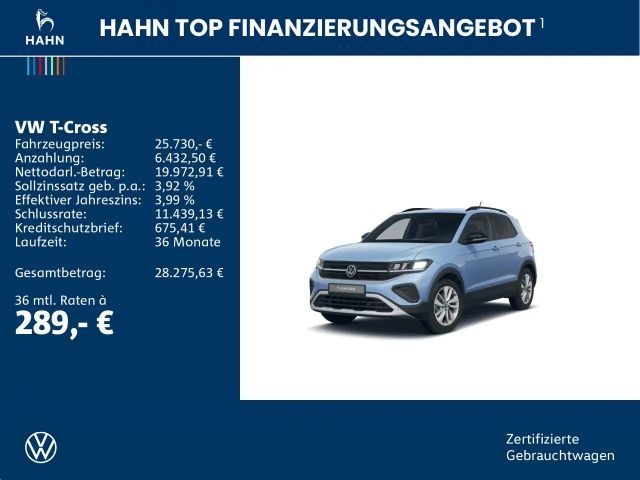 Volkswagen T-Cross 1.0 TSI DSG