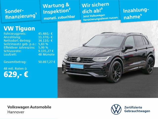 Volkswagen Tiguan 2.0 TDI DSG R-Line