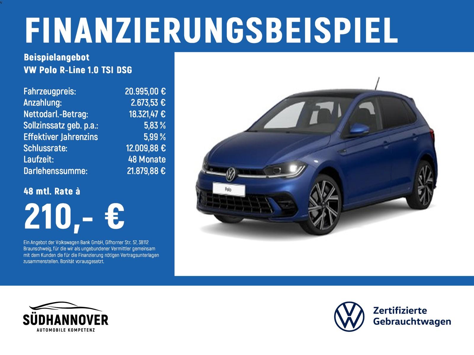 Volkswagen Polo 1.0 TSI DSG R-Line