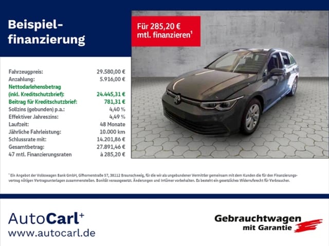 Volkswagen Golf 2.0 TDI DSG Golf VIII Variant