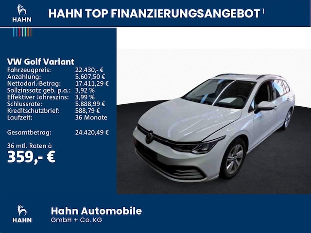 Volkswagen Golf DSG Golf VIII Life Variant