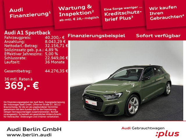 Audi A1 35 TFSI S-Line S-Tronic Sportback