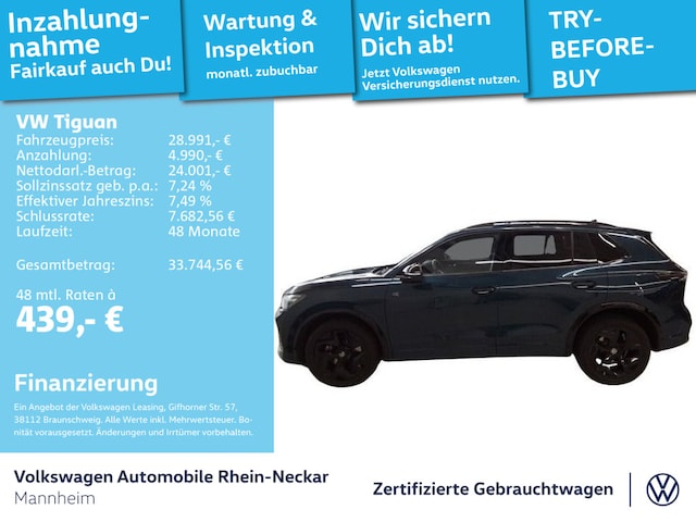 Volkswagen Tiguan 2.0 TDI DSG R-Line