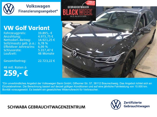 Volkswagen Golf 1.5 TSI Golf VIII Life Variant