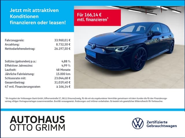 Volkswagen Golf 2.0 TSI DSG Golf VIII Style