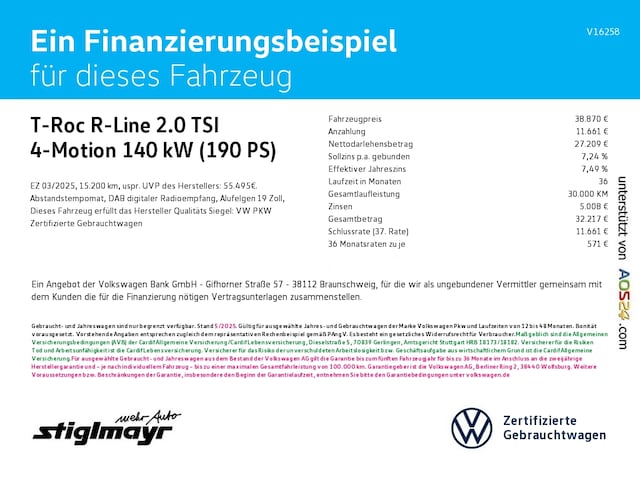 Volkswagen T-Roc 2.0 TSI 4Motion IQ.Drive R-Line