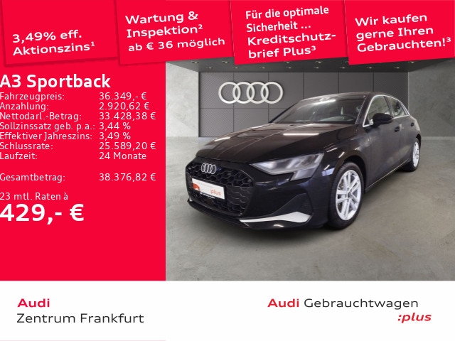 Audi A3 35 TDI S-Tronic Sportback