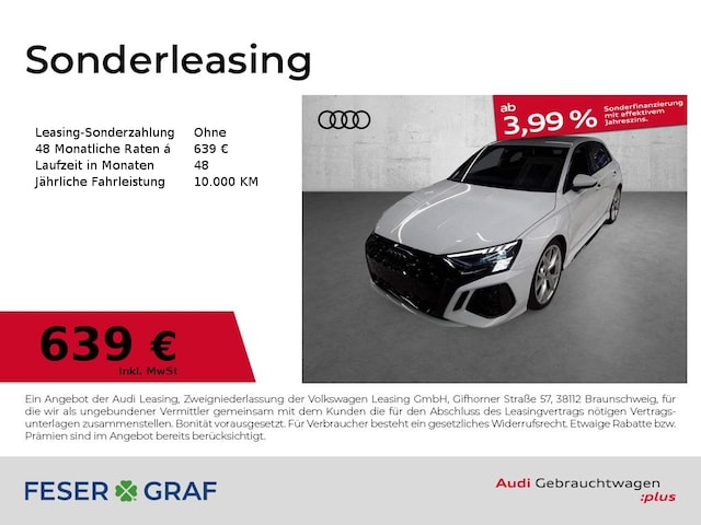Audi RS3 Quattro S-Tronic Sportback