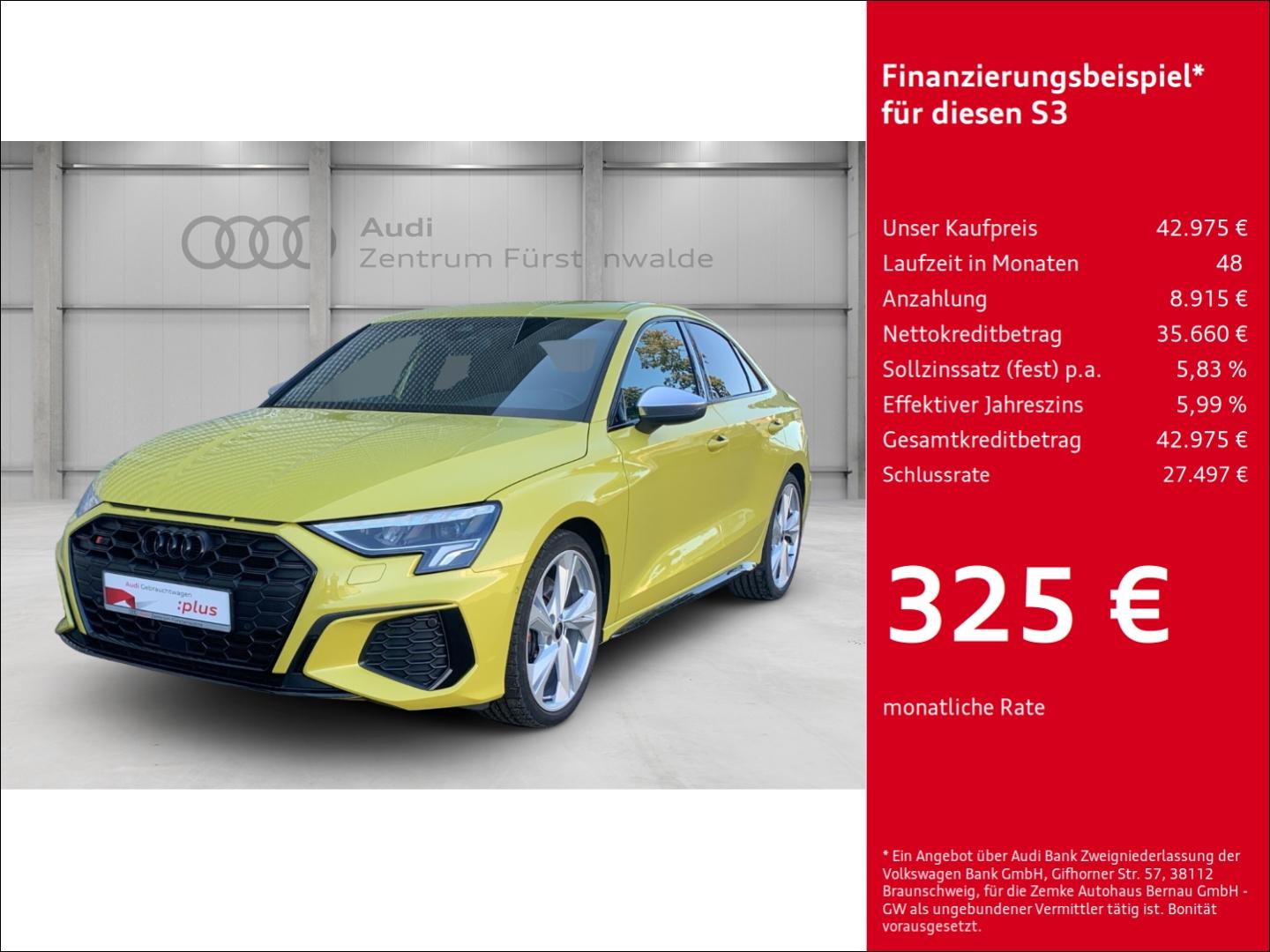 Audi S3 2.0 TFSI Quattro S-Tronic Sedan