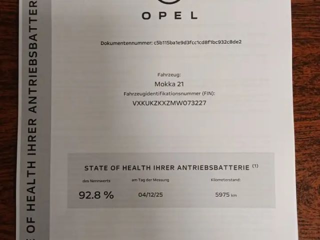 Opel Mokka Elegance Mokka-e