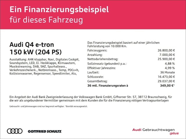 Audi Q4 e-tron 40 Sportback
