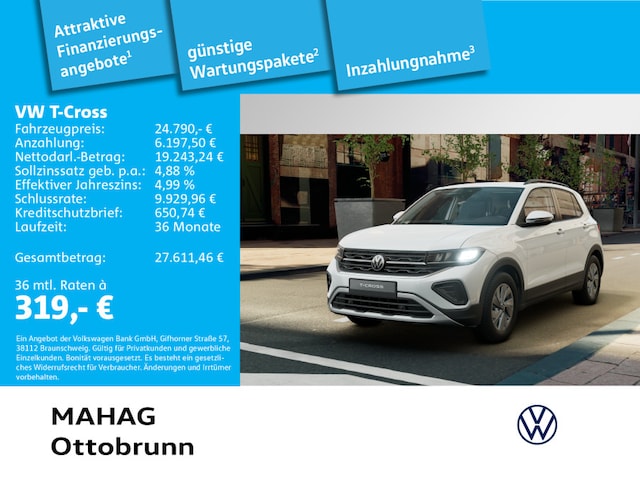 Volkswagen T-Cross 1.0 TSI DSG Life
