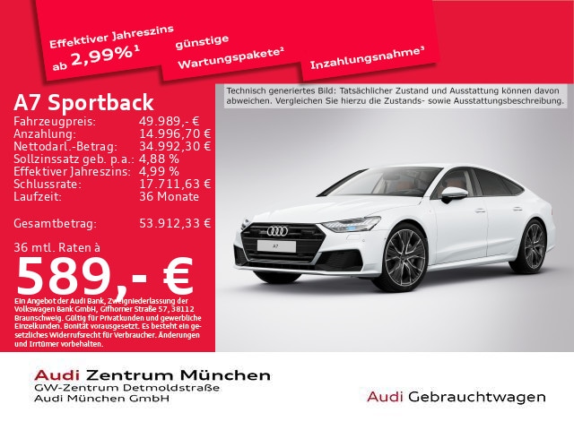 Audi A7 55 TFSI Quattro S-Tronic Sportback