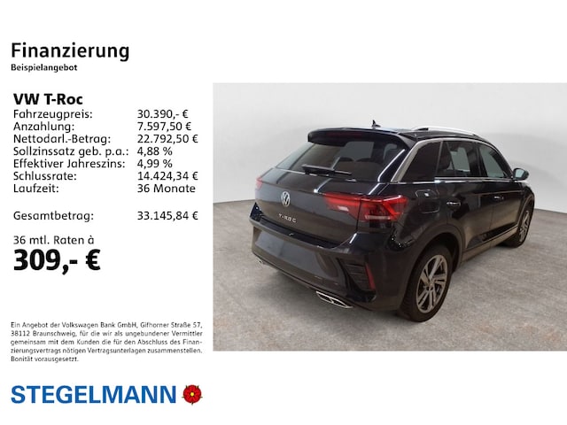 Volkswagen T-Roc 1.5 TSI DSG R-Line