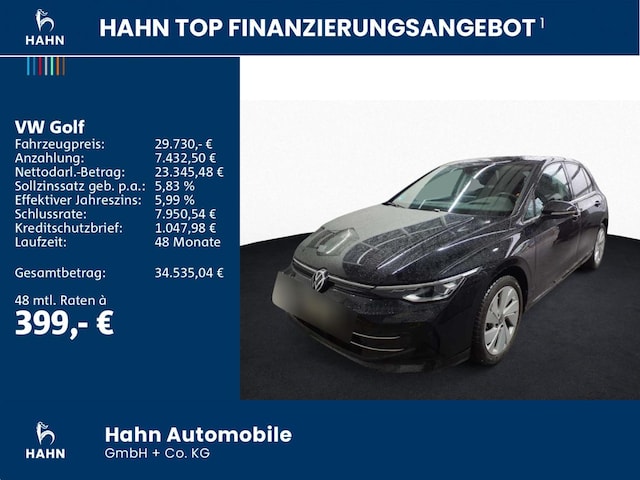 Volkswagen Golf 1.5 eTSI DSG Golf VIII Style