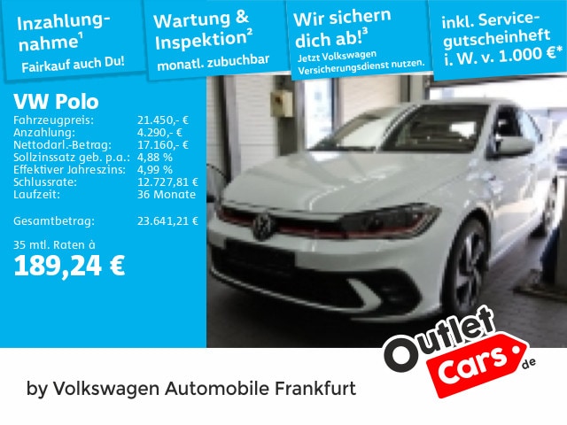 Volkswagen Polo 2.0 TSI DSG GTI IQ.Drive