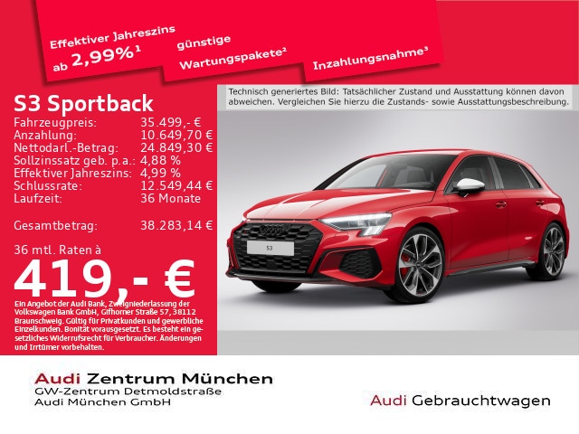 Audi S3 Quattro S-Tronic Sportback