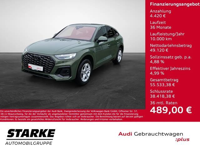 Audi Q5 40 TDI Quattro S-Line Sportback