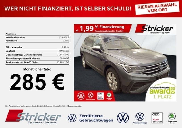 Volkswagen Tiguan 2.0 TDI Allspace DSG