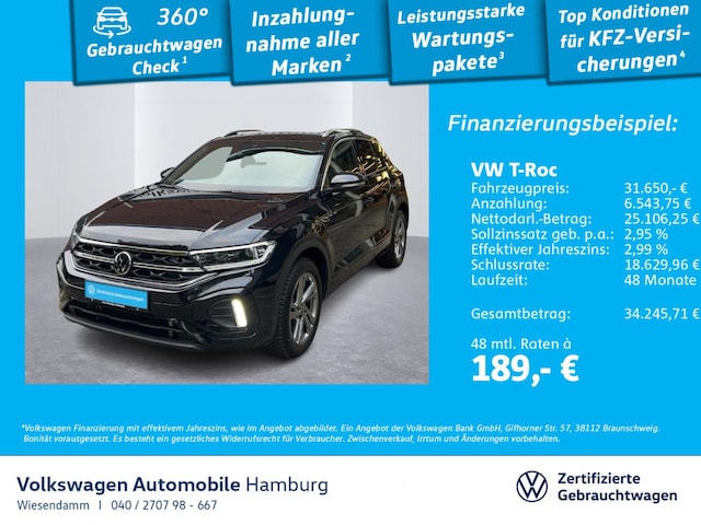 Volkswagen T-Roc 1.5 TSI DSG R-Line