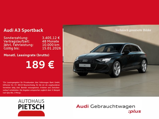 Audi A3 30 TFSI S-Tronic Sportback