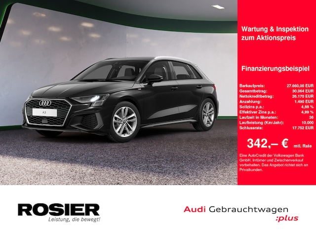 Audi A3 35 TDI S-Line S-Tronic Sportback