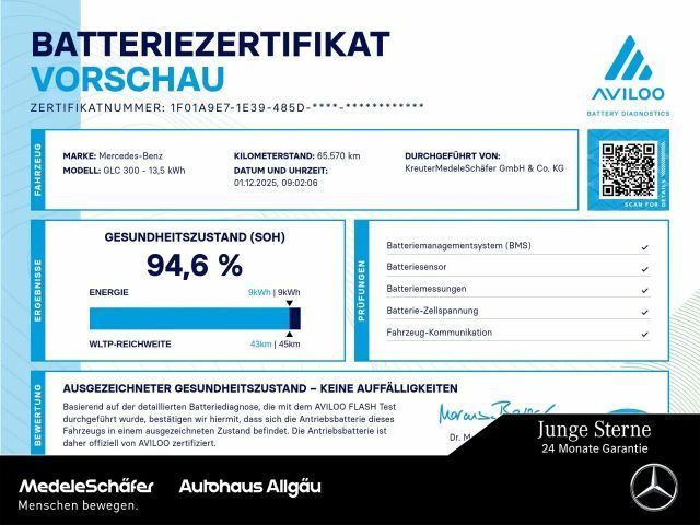 Mercedes-Benz GLC 300 4MATIC AMG Line