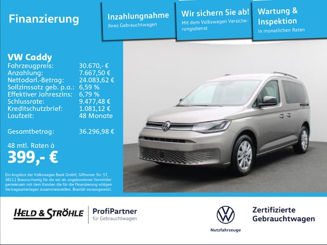 Volkswagen Caddy 1.5 TSI Life