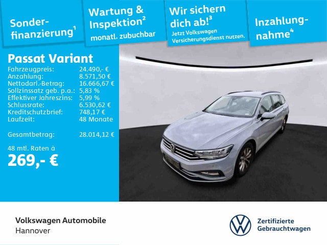 Volkswagen Passat 2.0 TDI Business DSG Variant