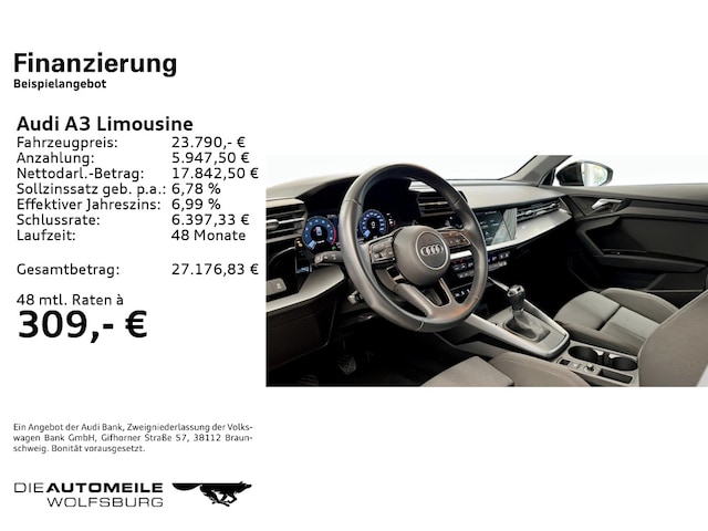 Audi A3 35 TFSI Sedan