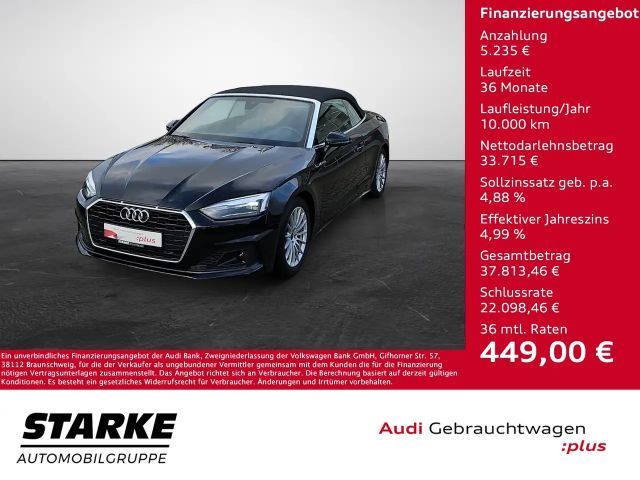 Audi A5 35 TFSI Cabriolet S-Tronic