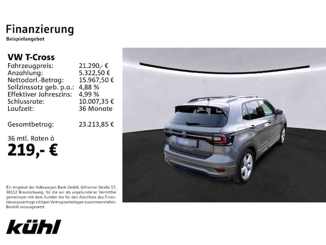 Volkswagen T-Cross 1.0 TSI DSG Life