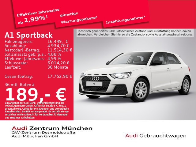 Audi A1 25 TFSI Sportback