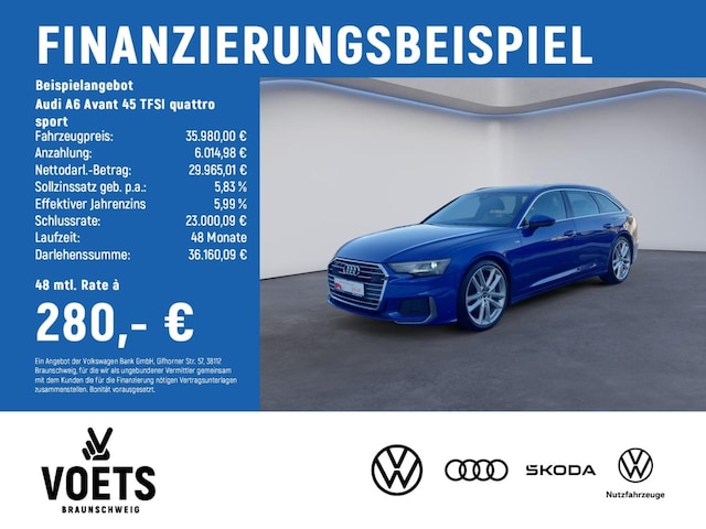Audi A6 45 TFSI Avant Quattro S-Tronic Sport