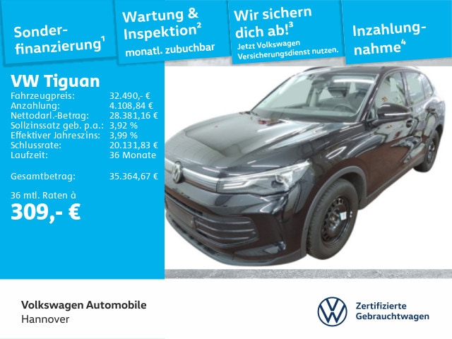 Volkswagen Tiguan 1.5 eTSI DSG