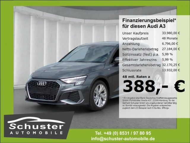 Audi A3 S-Line Sedan Sportback