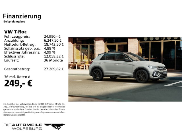 Volkswagen T-Roc 1.0 TSI R-Line